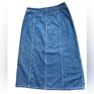 Denim Skirt Classic Boot Cut Style (By Norton Size 14)